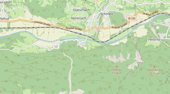 Ausflugsziel auf Karte