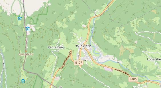 Ausflugsziel auf Karte