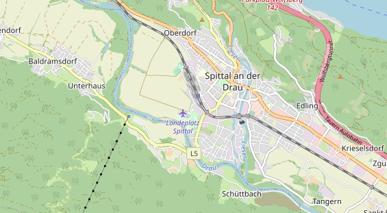 Ausflugsziel auf Karte