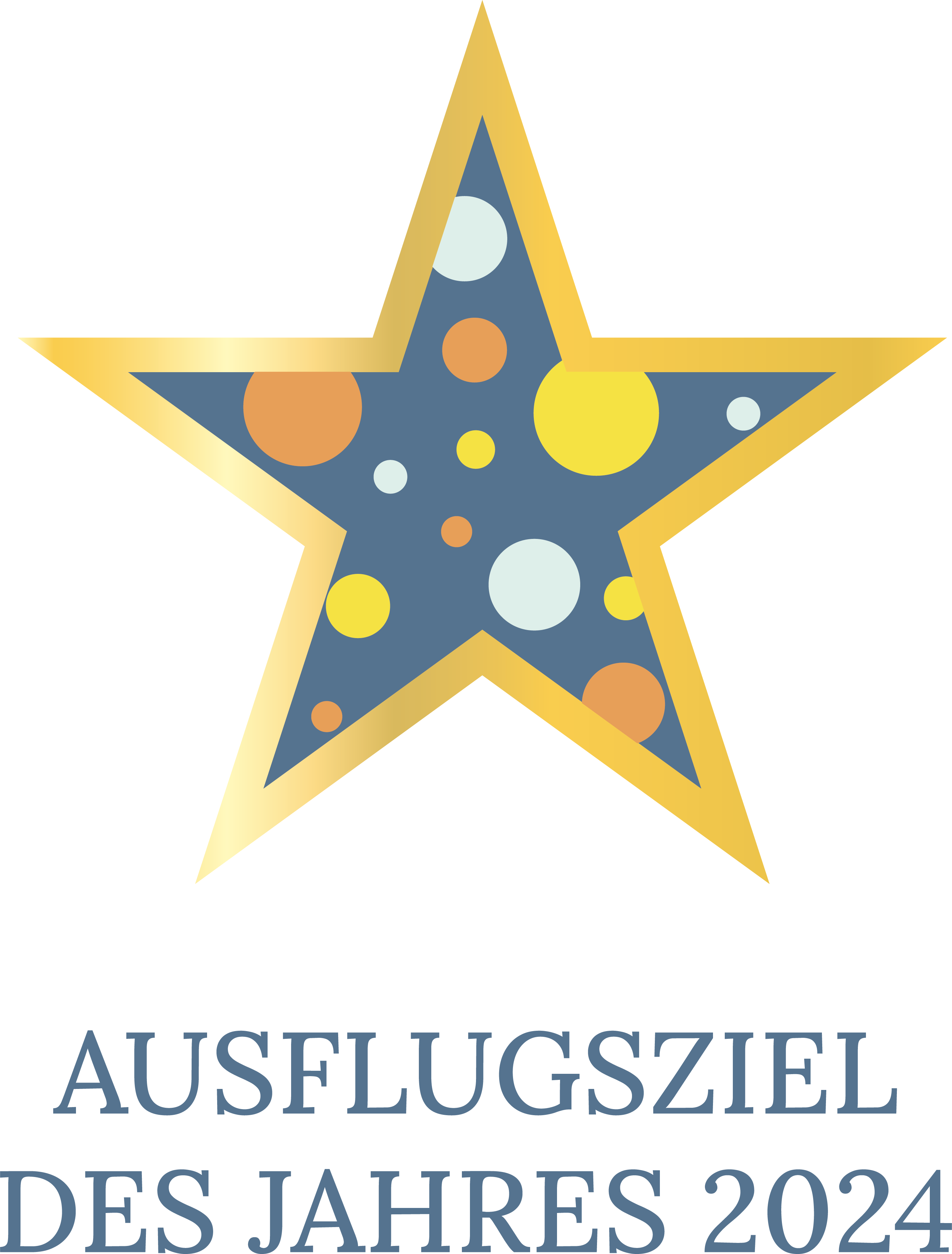 Award Logo Destination de l'année - familienausflug.info
