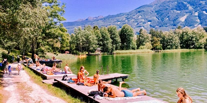 Trip with children - Themenschwerpunkt: Schwimmen - Tyrol - Innsbrucks Riviera. - Lansersee