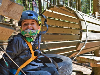Ausflug mit Kindern - Witterung: Bewölkt - Waisenegg - Hamari Kletterpark Mönichkirchen