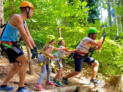 Ausflug mit Kindern - Themenschwerpunkt: Klettern - Österreich - Hamari Kletterpark Mönichkirchen
