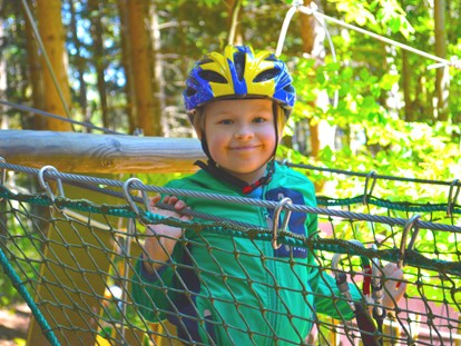 Ausflug mit Kindern - Alter der Kinder: 4 bis 6 Jahre - Hamari Kletterpark Mönichkirchen