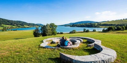 Ausflug mit Kindern - Preisniveau: kostenlos - Rußbach - Mondsee Land Art: Phyllotaxis