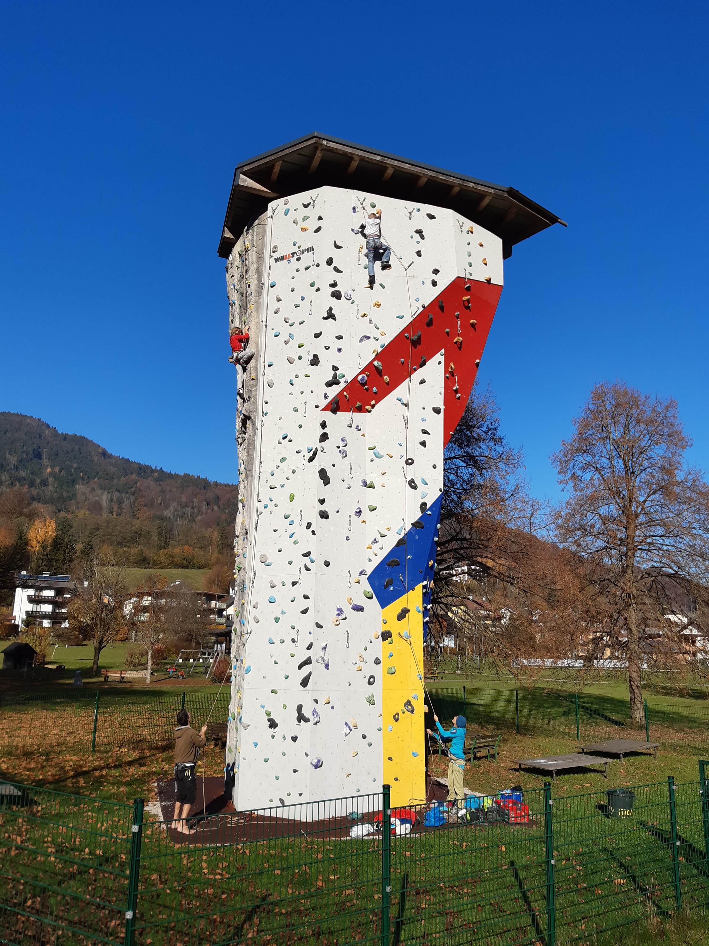 Ausflug mit Kindern - Kletterturm
