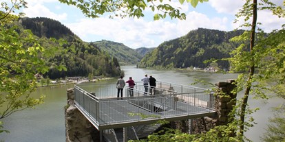 Ausflug mit Kindern - Ausflugsziel ist: eine Wanderung - Donau Oberösterreich - Donaublick Kettenturm