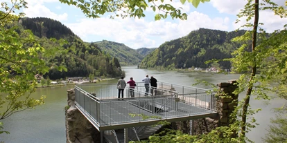 Ausflug mit Kindern - Ausflugsziel ist: eine Wanderung - Peilstein im Mühlviertel - Donaublick Kettenturm