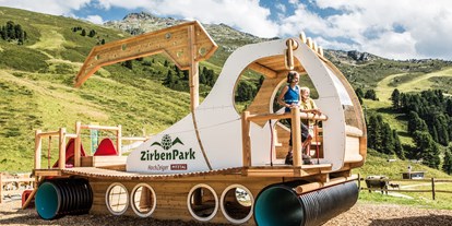 Ausflug mit Kindern - Parkmöglichkeiten - Zams - ZirbenPark Hochzeiger mit ZirbenCarts