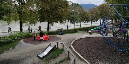 Ausflug mit Kindern - Themenschwerpunkt: Bewegung - Kleinberg (Nußdorf am Haunsberg) - Spielplatz Franz-Josef-Kai