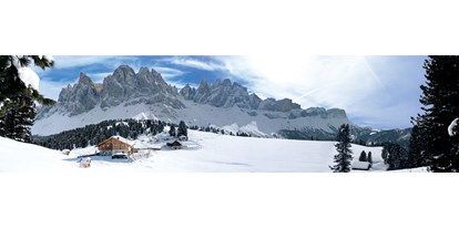 Ausflug mit Kindern - Ausflugsziel ist: eine Sportanlage - Dolomiten - Geisleralm im Winter - Geisler Alm - Ranui