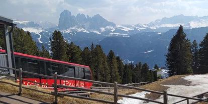 Ausflug mit Kindern - Südtirol - Bergstation Standseilbahn Raschötz - Rodelbahn Raschötz