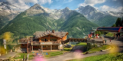 Trip with children - Ausflugsziel ist: ein Spielplatz - Gais (Trentino-Südtirol) - Klausberg - Bergstation K-Express & Kristallalm - Klausberg Seilbahn