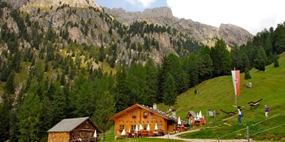 Ausflug mit Kindern - Gastronomie: Familien-Alm - Gais (Trentino-Südtirol) - Kaserillalm Villnöss 1930 m - Kaserill Alm - Zans