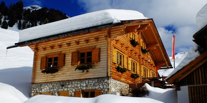 Ausflug mit Kindern - Gastronomie: Familien-Alm - Südtirol - Kaserillam Winter - Kaserill Alm - Zans