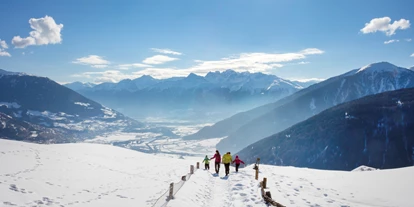 Reis met kinderen - Winterausflugsziel - Trentino-Zuid-Tirol - Blick in den oberen Vinschgau vom Erlebnisberg Watles - Naturrodelbahn Watles