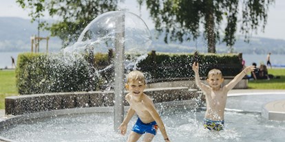 Ausflug mit Kindern - Ausflugsziel ist: ein Bad - Oberösterreich - Strandbad Weyregg am Attersee