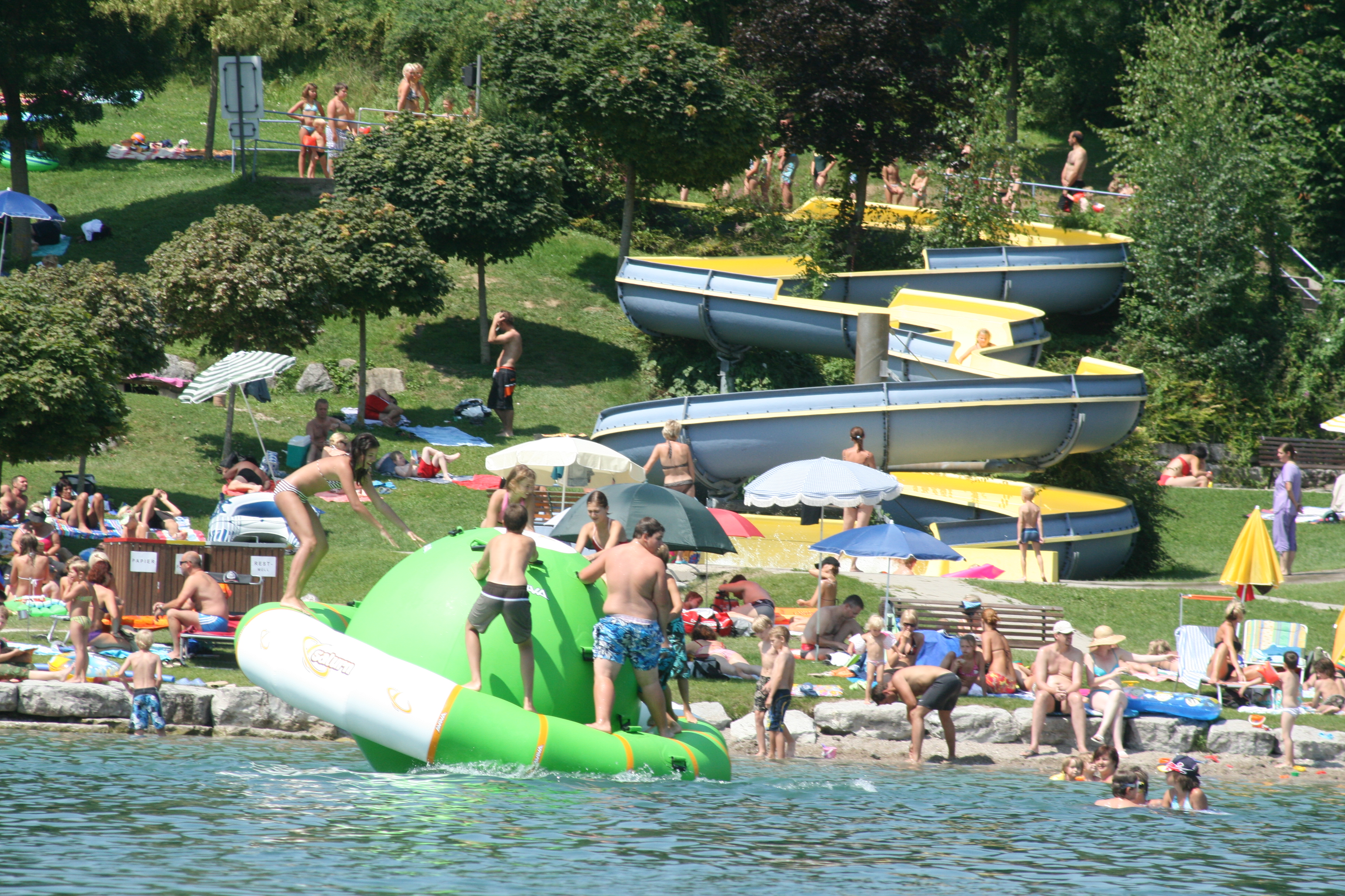 Voyage avec des enfants - Strandbad Mattsee