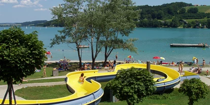 Ausflug mit Kindern - Themenschwerpunkt: Schwimmen - Sankt Leonhard (Grödig) - Strandbad Mattsee