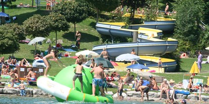 Ausflug mit Kindern - Themenschwerpunkt: Schwimmen - Mühlbach (Moosdorf) - Strandbad Mattsee
