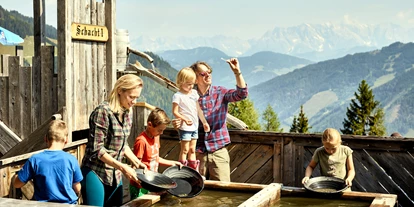 Ausflug mit Kindern - Ausflugsziel ist: ein Naturerlebnis - Vorderkleinarl - Goldwaschplatz Heimalm