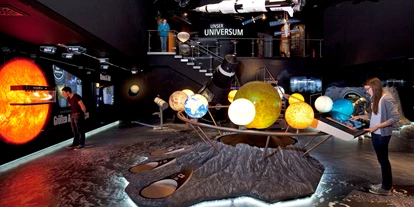 Ausflug mit Kindern - Schatten: vollständig schattig - Sankt Leonhard (Grödig) - Unser Universum - Haus der Natur - Museum für Natur und Technik