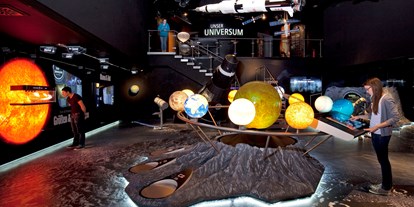 Ausflug mit Kindern - Kinderwagen: vollständig geeignet - Glanegg (Grödig) - Unser Universum - Haus der Natur - Museum für Natur und Technik