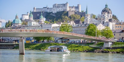Ausflug mit Kindern - Umgebungsschwerpunkt: Fluss - Großgmain - Salzburg Stadt Schiff-Fahrt
