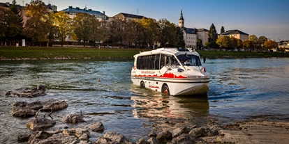 Ausflug mit Kindern - Umgebungsschwerpunkt: Fluss - Kleinberg (Nußdorf am Haunsberg) - Salzburg Stadt Schiff-Fahrt