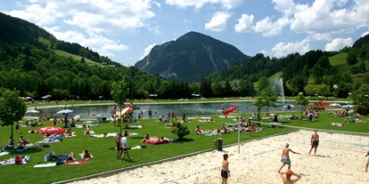 Ausflug mit Kindern - Witterung: Schönwetter - Vorderkleinarl - Freizeitpark Pichl mit Beachvolleyballplatz und Badesee - Freizeitpark Pichl
