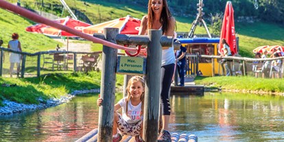 Ausflug mit Kindern - Umgebungsschwerpunkt: Berg - PLZ 8785 (Österreich) - Floßfahrt im Spielpark - Der Wilde Berg Mautern
