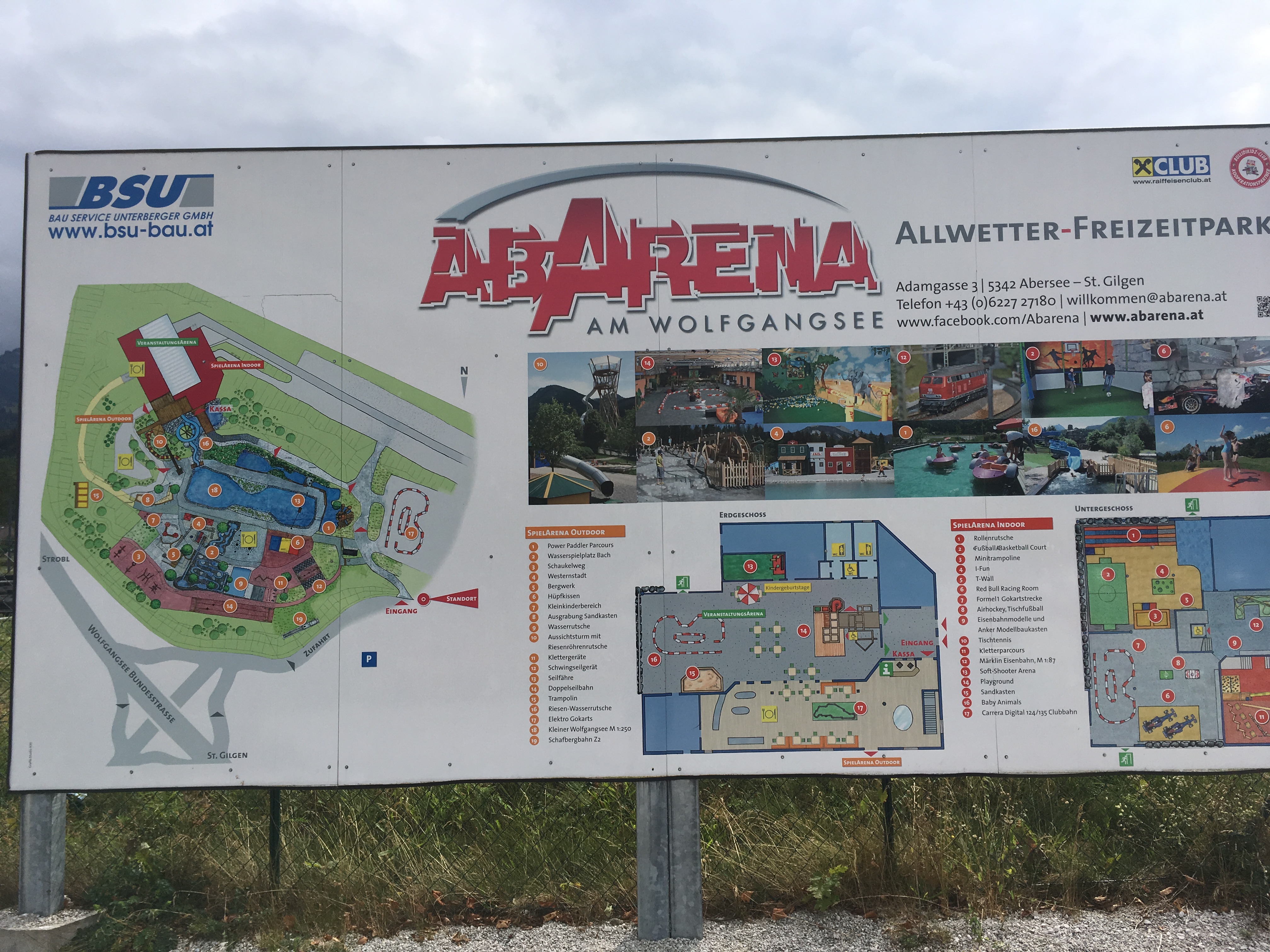 Ausflugsziel - Abarena Allwetterfreizeitpark