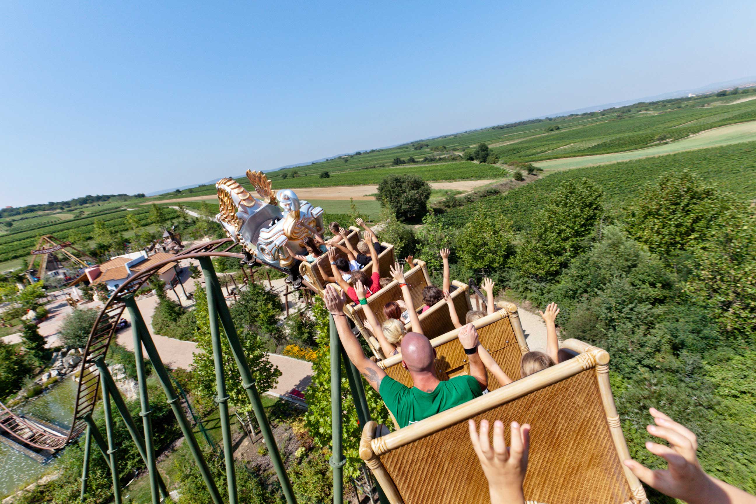 Ausflug mit Kindern - Laxenburg - Götterblitz - Familypark