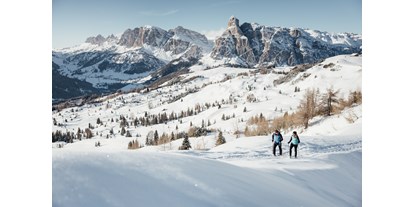 Ausflug mit Kindern - Alter der Kinder: 6 bis 10 Jahre - Trentino-Südtirol - Familienwanderung im Winter am Pralongiá - Bioch – Arlara Plateau. - Leichte Wanderung am Pralongiá - Bioch – Arlara Plateau