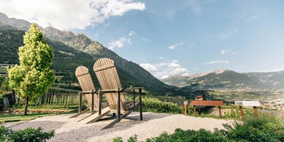 Ausflug mit Kindern - Dauer: unter einer Stunde - Naturns, Südtirol - Trauttmansdorffer Thronsessel