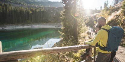 Ausflug mit Kindern - Kinderwagen: vollständig geeignet - Klausen (Trentino-Südtirol) - Wanderung über den Templweg zum Karer See
