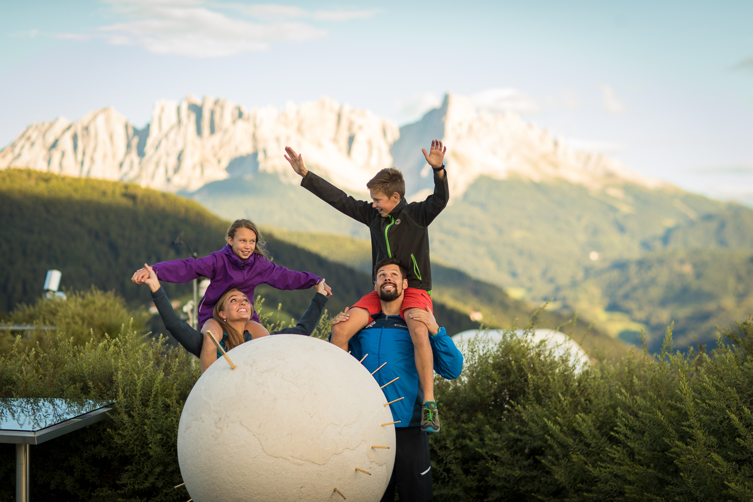 Destination d'excursion - Planetenwanderung in Obergummer