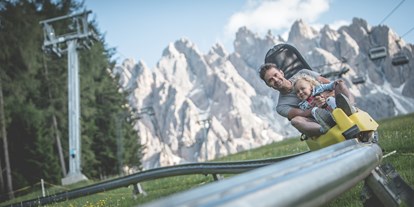 Ausflug mit Kindern - Ausflugsziel ist: eine Sommerrodelbahn - Fun-Bob Haunold in Innichen