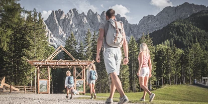 Ausflug mit Kindern - Gais (Trentino-Südtirol) - Familienwanderung: Riese Haunold Hütte