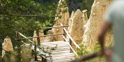 Ausflug mit Kindern - Ausflugsziel ist: ein Naturerlebnis - St. Ulrich - Gröden - Erdpyramiden Steinegg