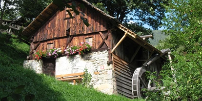 Ausflug mit Kindern - Umgebungsschwerpunkt: Wald - Reischach (Trentino-Südtirol) - Familienwanderung Mühlenlehrpfad