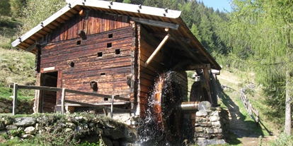 Ausflug mit Kindern - Gais (Trentino-Südtirol) - Familienwanderung Mühlenlehrpfad