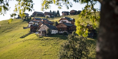 Ausflug mit Kindern - Witterung: Bewölkt - St. Martin in Thurn - Wanderung zu den Bauernhöfen in La Val