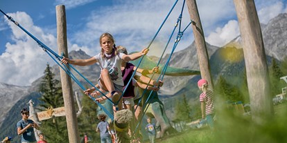 Ausflug mit Kindern - Steinhaus/ Ahrntal - Balance Parcours Klausberg - Balance-Parcours