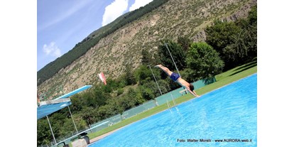Ausflug mit Kindern - Alter der Kinder: 1 bis 2 Jahre - Südtirol - Freibad Laas - Freibad Laas