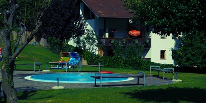 Ausflug mit Kindern - Witterung: Bewölkt - Mareit, Kirchdorf 25, Ratschings - Liegewiese - SportArena Passeier
