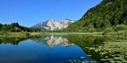 Ausflug mit Kindern - Schatten: wenig schattig - Trentino-Südtirol - Der Fennberger See im Sommer - Fennberger (Fenner) See