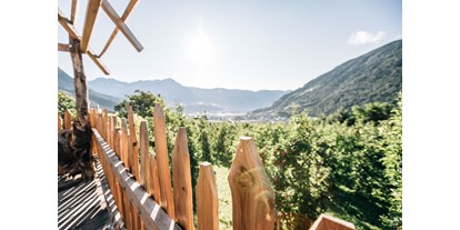 Ausflug mit Kindern - Dauer: unter einer Stunde - Südtirol - Der Algunder Waalweg ist eine gemütliche Wanderung mit wunderschöner Aussicht.  - Wanderung am Algunder Waalweg