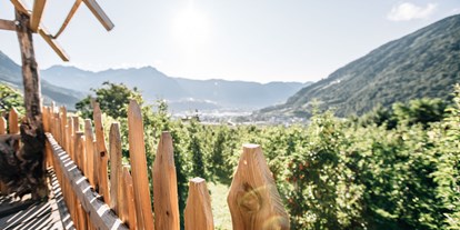 Ausflug mit Kindern - Themenschwerpunkt: Wandern - Naturns, Südtirol - Wanderung am Algunder Waalweg