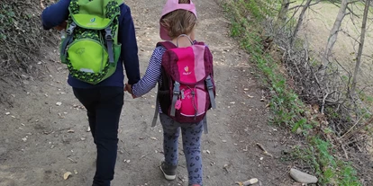 Viaggio con bambini - Strada - Familienwanderung auf dem "Gumperle"-Weg